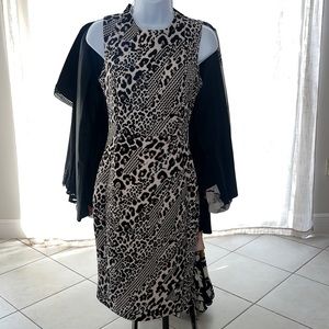 Leopard print dress